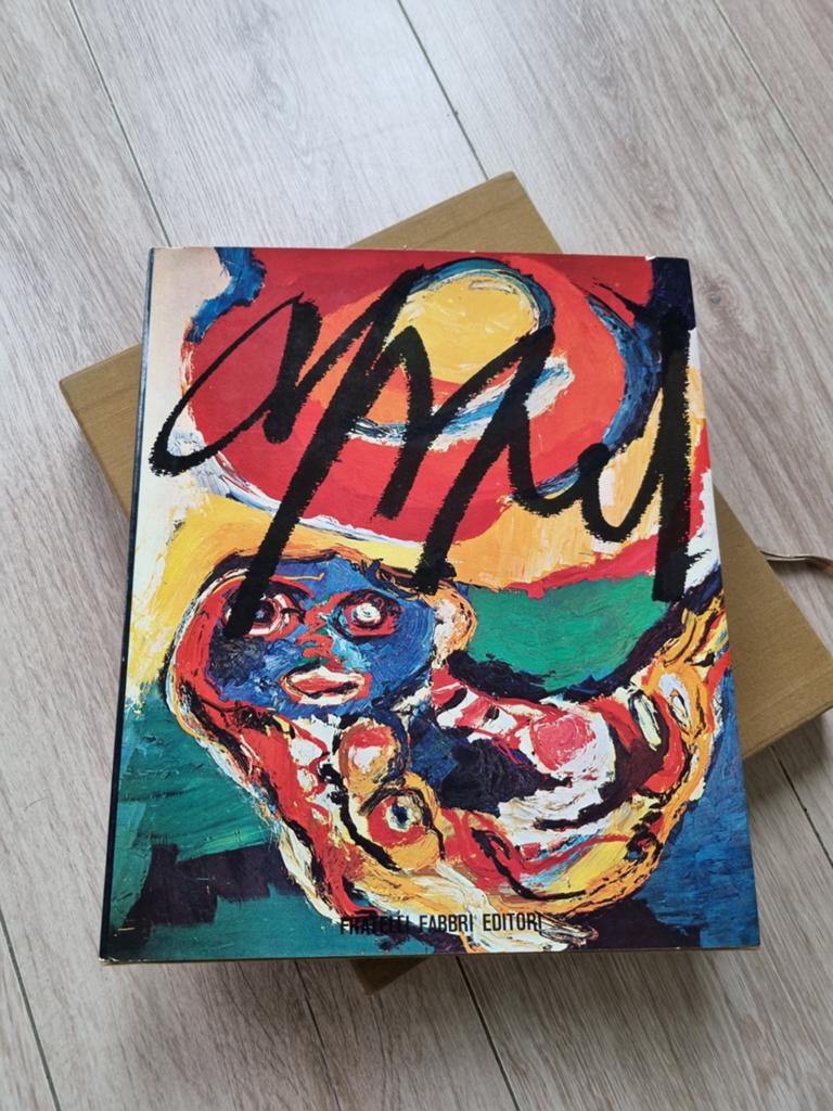 Le grandi monografie Karel Appel gesigneerd, Ophalen of Verzenden