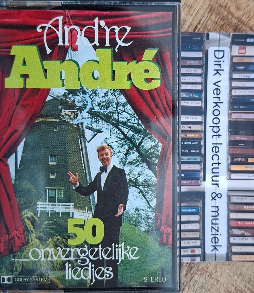 Andre van Duin; And're Andre (2) 50 onvergetelijke liedjes, Cd's en Dvd's, Cassettebandjes, 1 bandje, Ophalen of Verzenden, Zo goed als nieuw