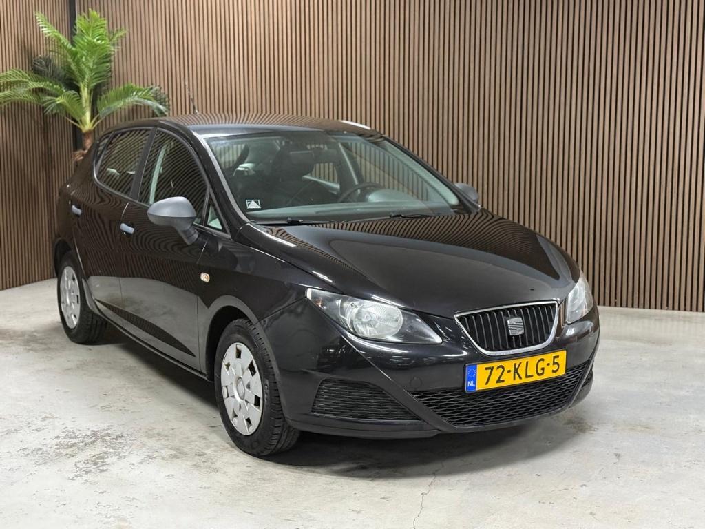 SEAT Ibiza 1.2 Club (bj 2010), Auto's, Seat, Voorwielaandrijving, Euro 5, Stof, 60 pk