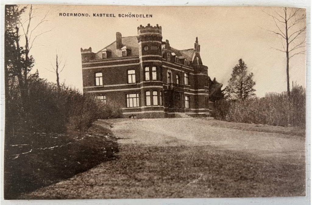 Oude Ansichtkaart - Roermond - Kasteel Schöndelen, Verzamelen, Ophalen of Verzenden, Voor 1920, Ongelopen, Limburg