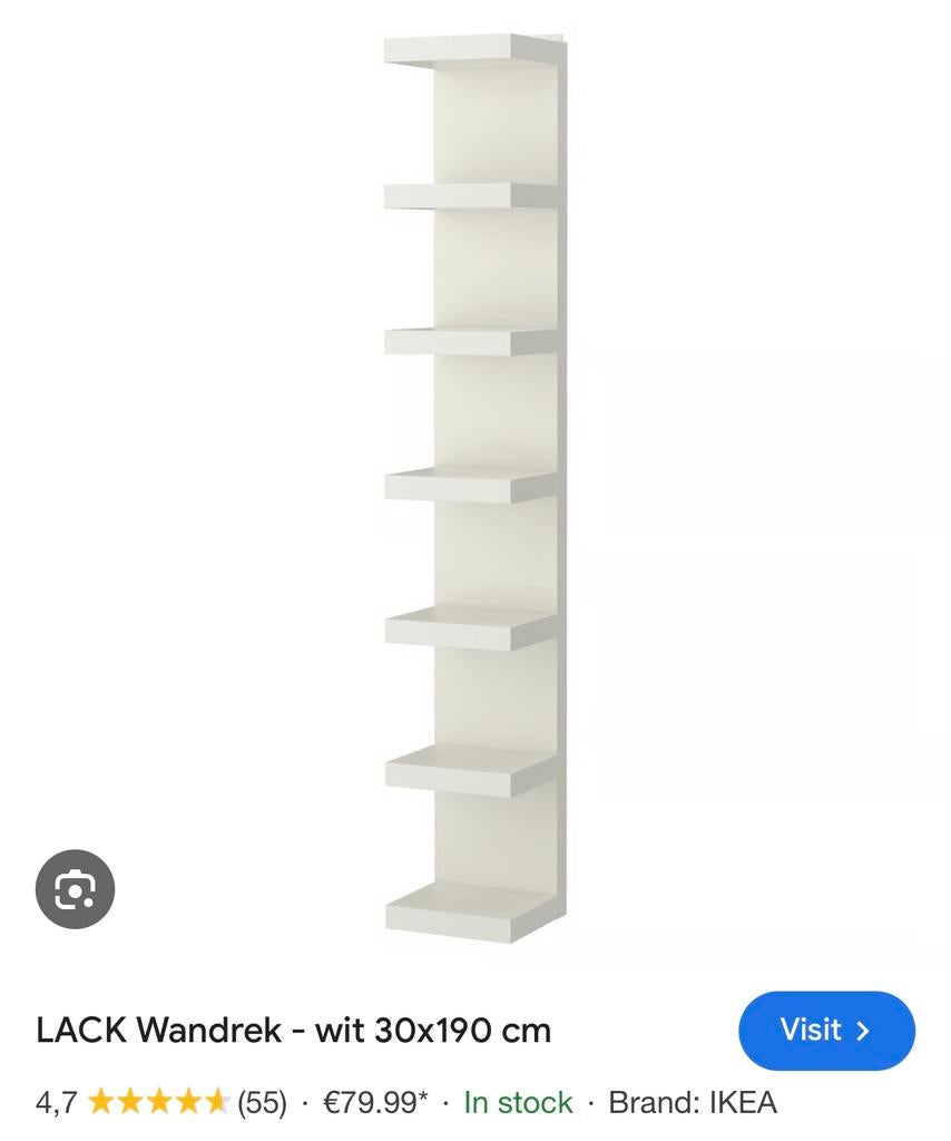 Wandkast lack, Huis en Inrichting, Ophalen, Zo goed als nieuw