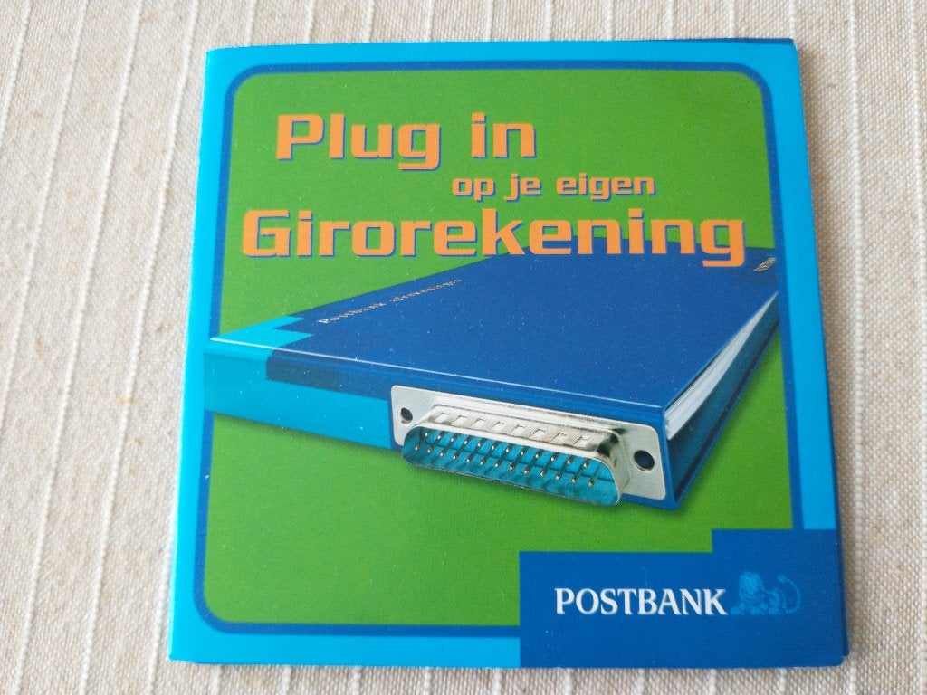 Vintage Demo CD-rom Postbank Thuisbankieren Girotel, Ophalen of Verzenden, Nieuw