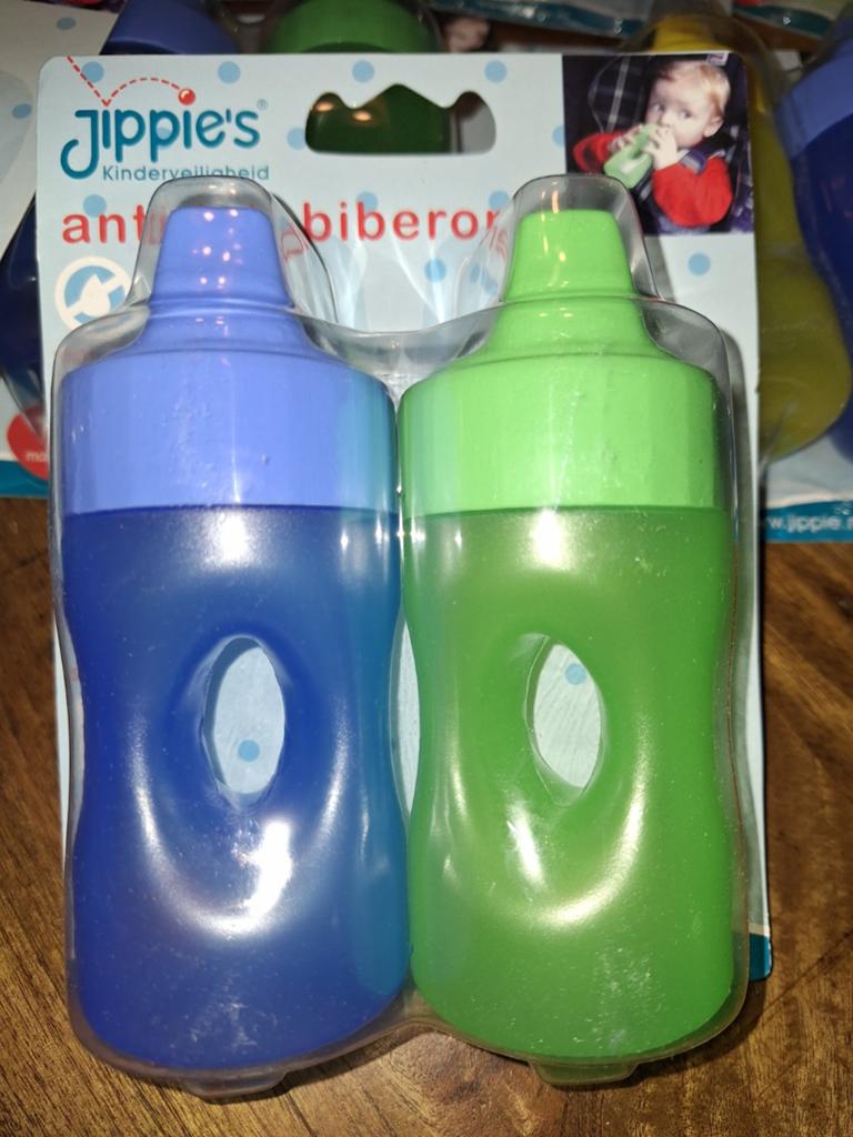 Jippie anti lek flessen, Ophalen of Verzenden, Nieuw, Flessen- of potjesverwarmer