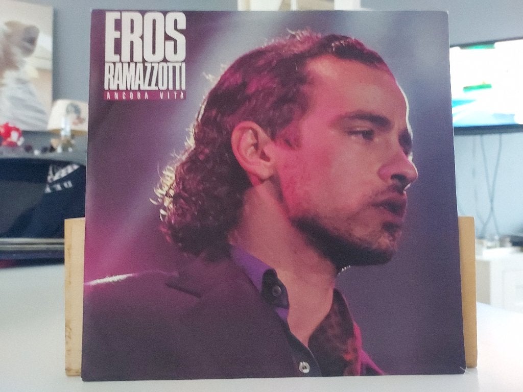 7" Single Eros Ramazzotti - Ancora Vita / Liberta Liberta, Cd's en Dvd's, Vinyl Singles, Gebruikt, 7 inch, Ophalen of Verzenden