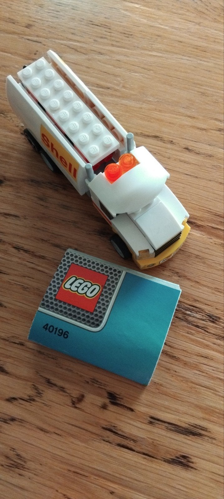 Lego City 40196 Shell Tankwagen met beschrijving, Lego, Compleet, Ophalen of Verzenden, Complete set