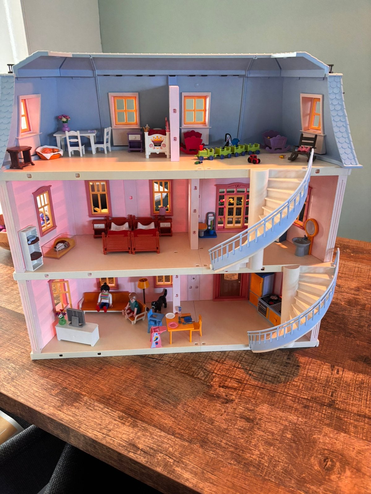 Playmobil dollhouse met inrichting, Ophalen of Verzenden, Gebruikt