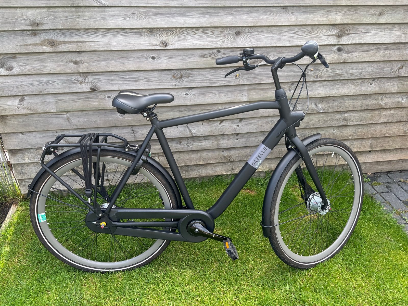 Gazelle Esprit T7 Zwart/Grijs H59 2026, Ophalen, Velgrem, Versnellingen, 56 cm of meer