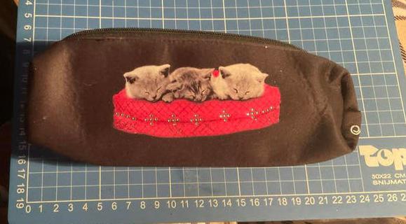 Etui, met katjes voor make-up of potloden e.d., Ophalen of Verzenden, Nieuw