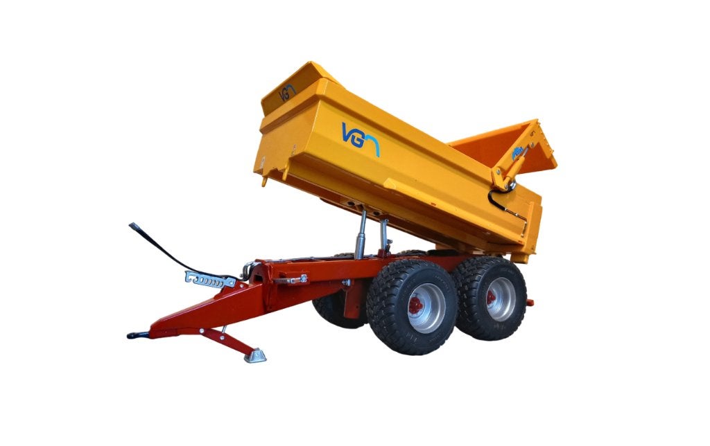 VGM Rocky tandemas dumper. AT Collections, Hobby en Vrije tijd, Modelauto's | 1:32, Ophalen of Verzenden, Nieuw, Tractor of Landbouw