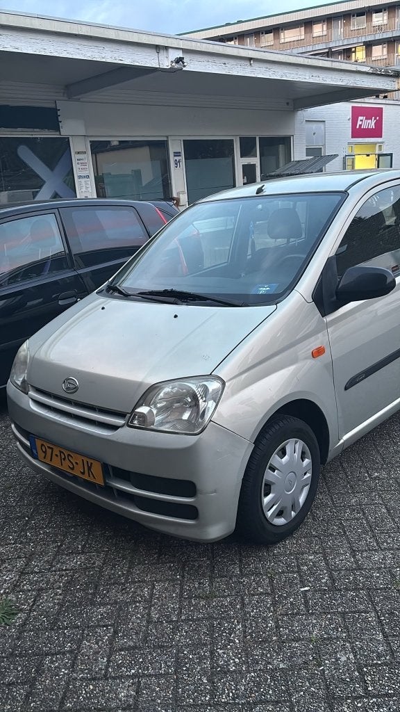 Daihatsu Cuore 1.0 5D 2004 Beige, Auto's, Stof, 600 kg, Zwart, Cuore