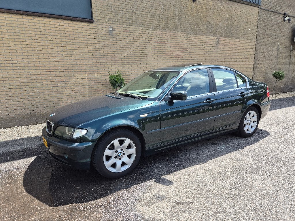 BMW 3-Serie 2.5 I 325 AUT 2002 Groen Youngtimer nieuw APK!, Automaat, Achterwielaandrijving, Beige, 75 €/maand