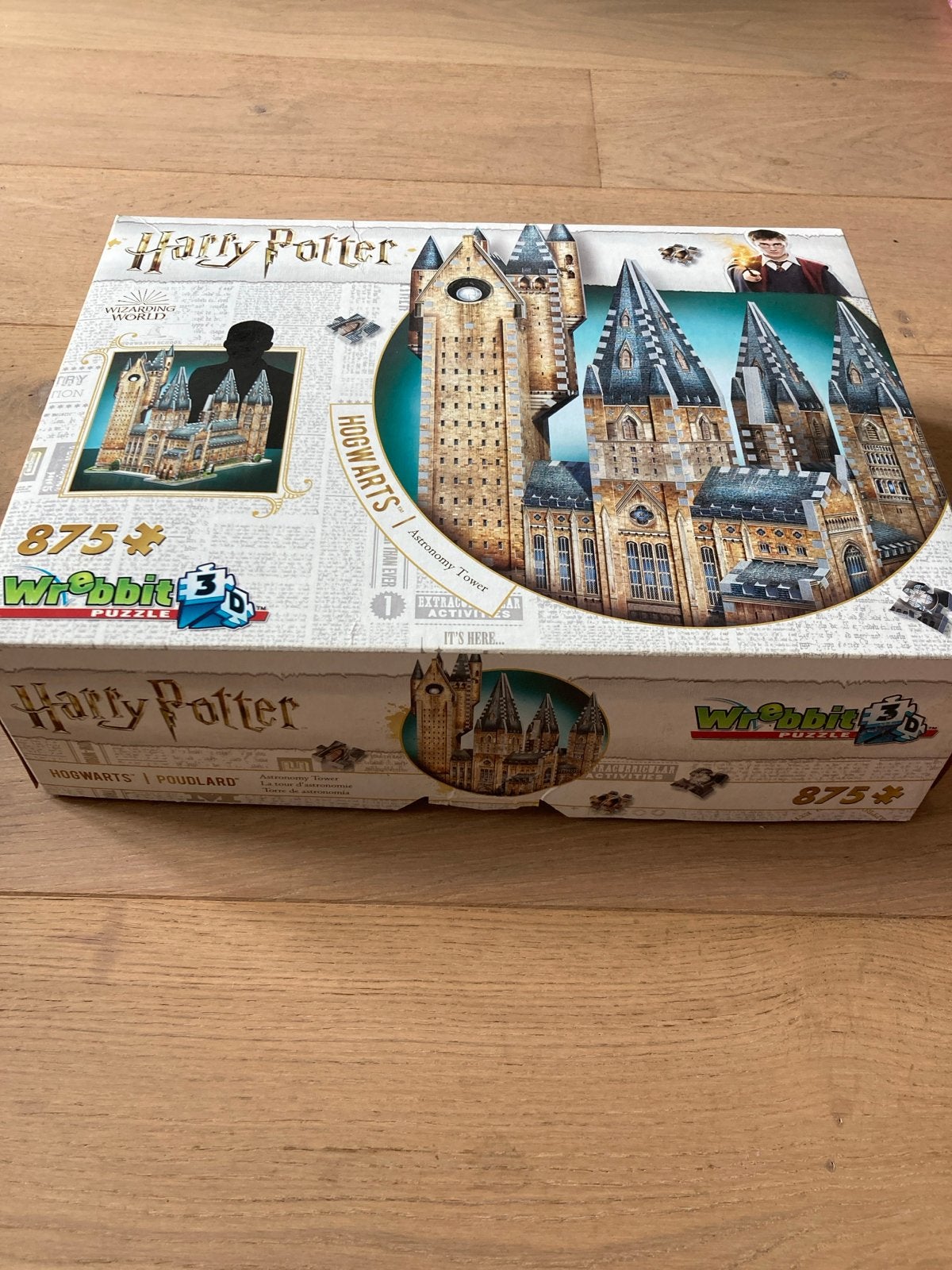 Harry Potter Zweinstein Astronomietoren 3D Puzzle 875 stukje, Ophalen of Verzenden, Meer dan 50 stukjes, Zo goed als nieuw, 6 jaar of ouder
