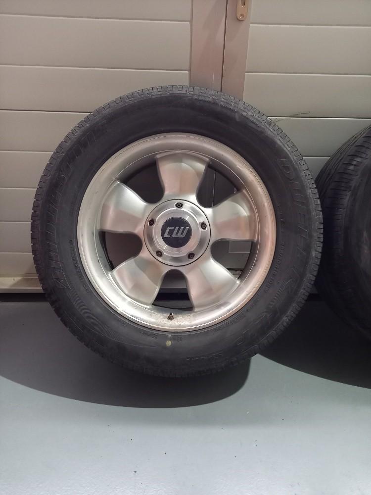brede lichtmetalen velgen Jeep Wrangler TJ, Auto-onderdelen, Banden en Velgen, Ophalen, 18 inch, Gebruikt, 285 mm