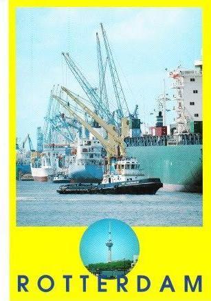 ROTTERDAM,- Haven Sleper Smit,,Denemarken'' 15-04, Ophalen of Verzenden, 1980 tot heden, Ongelopen, Zuid-Holland