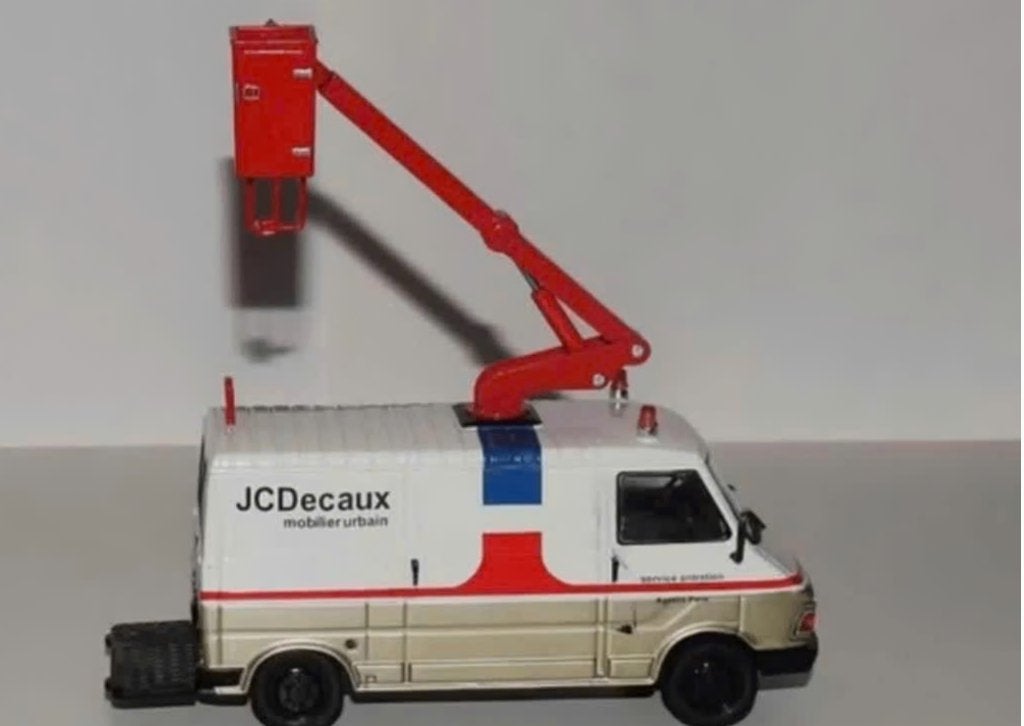 Citroen C35 porte-nacelle '75 1/43 Utilitaires Citroen # 11, Verzenden, Nieuw, Bus of Vrachtwagen, Overige merken