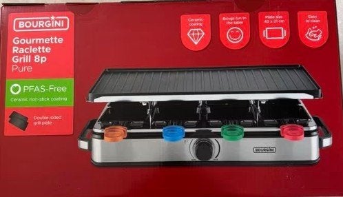 NIEUW! Bourgini Gourmette, 8 personen, Ophalen of Verzenden, Nieuw, 8 personen of meer