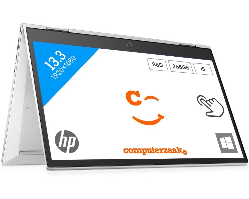 HP EliteBook x360 830 G7/Intel Core i5/8GB/256GB/Windows 11, Computers en Software, Windows Laptops, Hp, 256 GB, 2 tot 3 Ghz, Qwerty