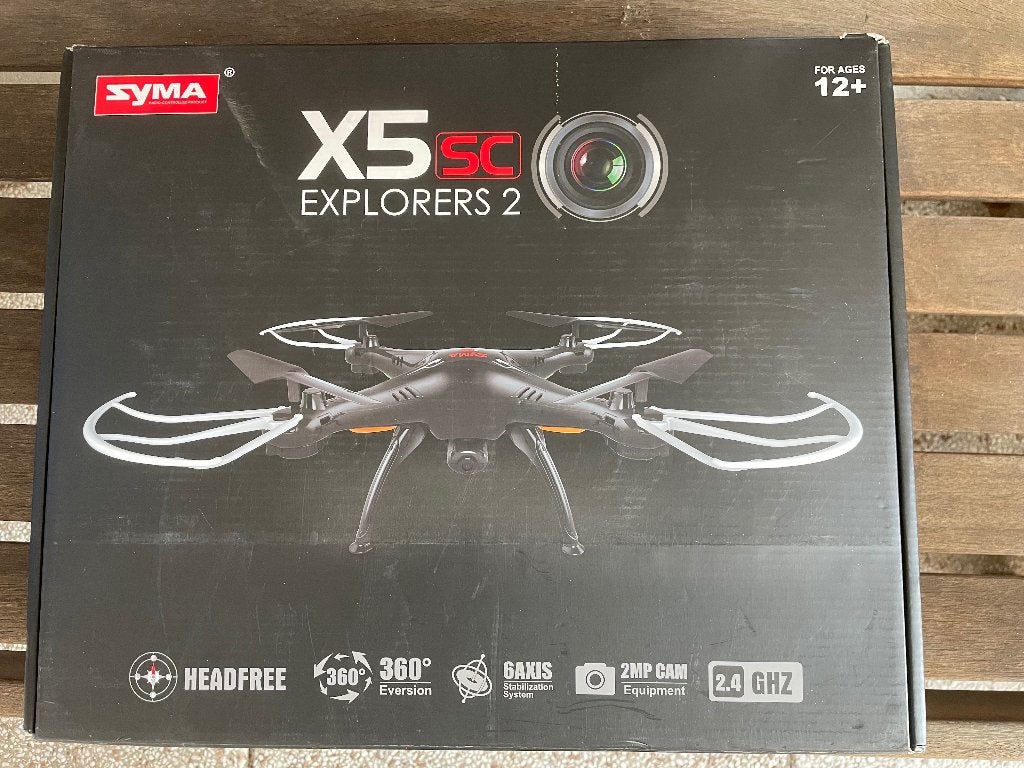Syma X5C Explorers 2 drone met HD camera, Syma, Ophalen of Verzenden, Zo goed als nieuw, Cameradrone
