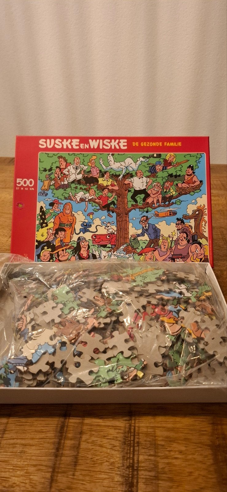 Suske en Wiske Puzzels, Ophalen of Verzenden, 500 t/m 1500 stukjes, Gebruikt, Legpuzzel