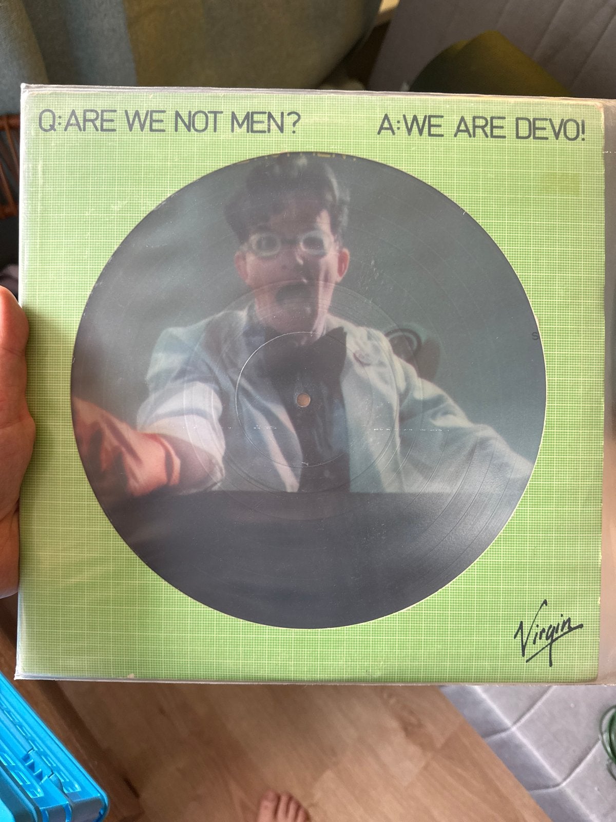 DEVO - Q: Are We Not Men? A: We Are Devo! Picture Disc, LP, New wave, Ophalen of Verzenden, Zo goed als nieuw