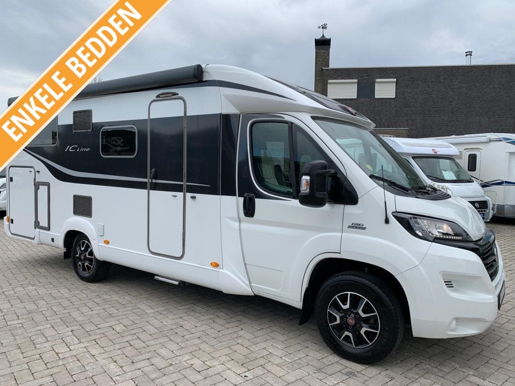 Bürstner IC Line T690 Enkele Bedden 35000 km 2016 N, Fiat, Bedrijf, Bürstner, Half-integraal