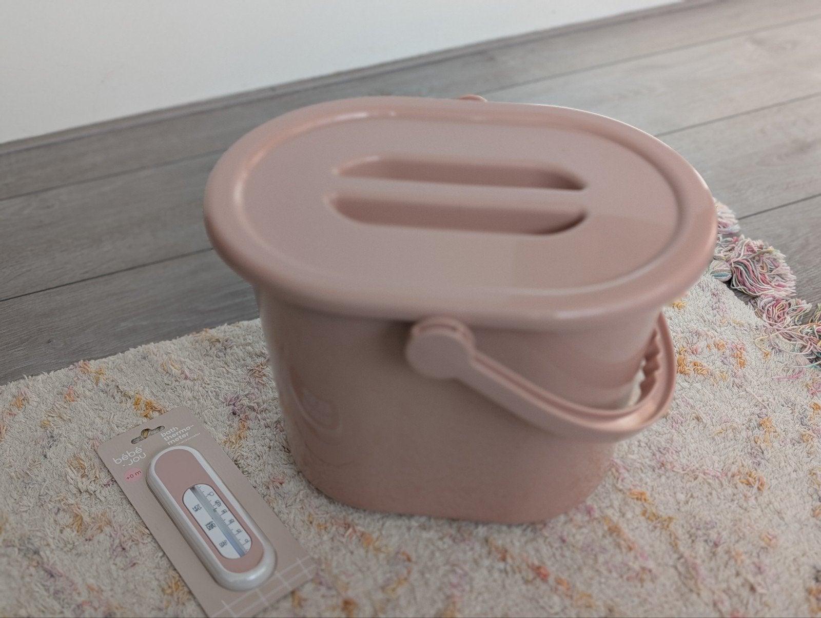 Nieuwe Bébé-jou Luieremmer met Badthermometer, Ophalen of Verzenden, Nieuw, Luieremmer, Bébé-jou