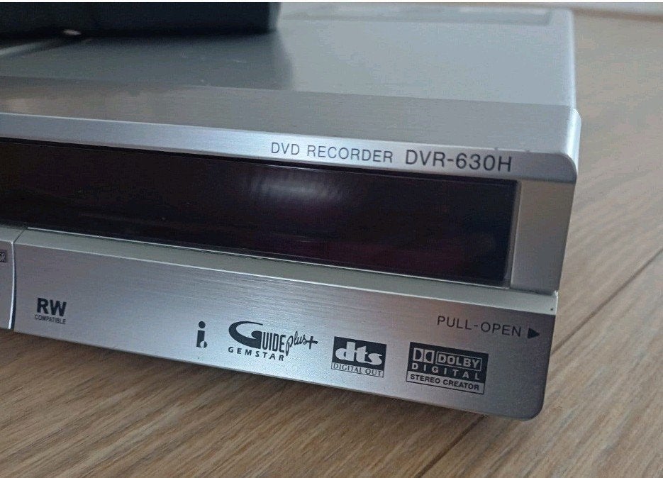 Pioneer DVR-630H DVD Recorder met afstandsbediening, Gebruikt, Met harddisk, Dvd-recorder, Ophalen of Verzenden