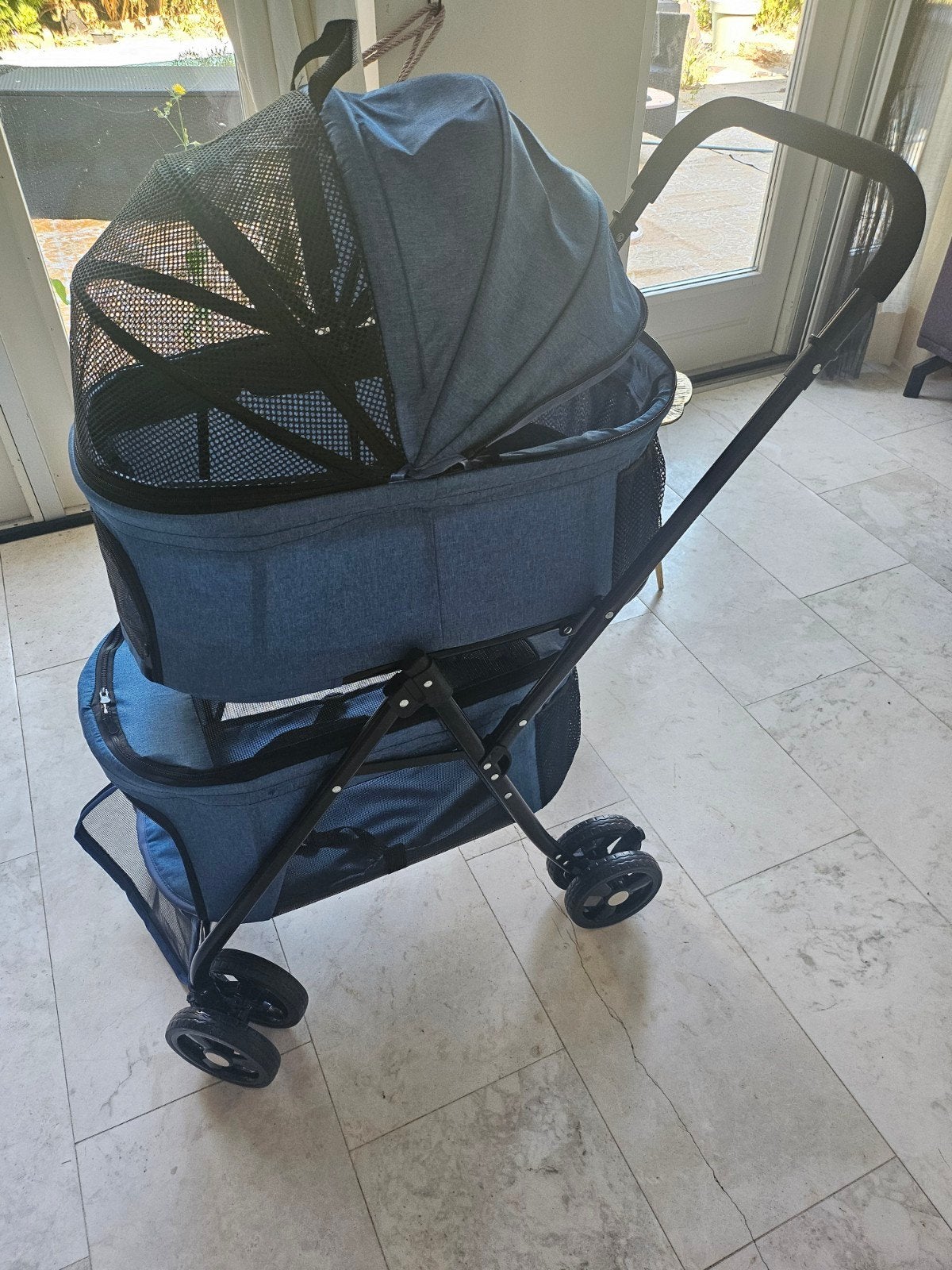 NIEUWE duo buggy voor honden/katten, Dieren en Toebehoren, Ophalen of Verzenden, Nieuw