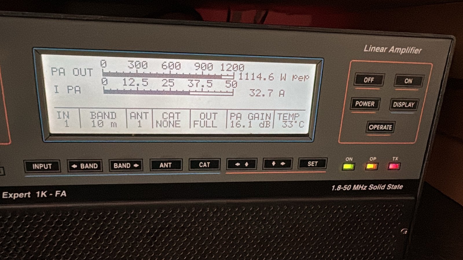 SPE Expert 1k-FA Linear Amplifier met ATU, Ophalen of Verzenden, Gebruikt, Zender