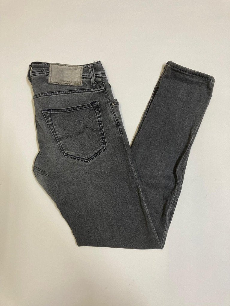 Jacob Cöhen Style Nick Slim jeans - 30 - Grey - Grey Patch, W32 (confectie 46) of kleiner, Ophalen of Verzenden, Jacob Cohen, Grijs