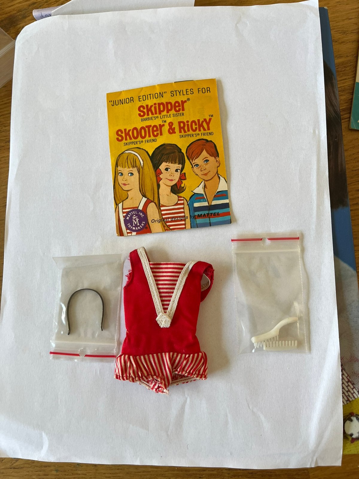 Barbie Skipper badpak etc, Verzamelen, Poppen, Ophalen, Zo goed als nieuw, Pop