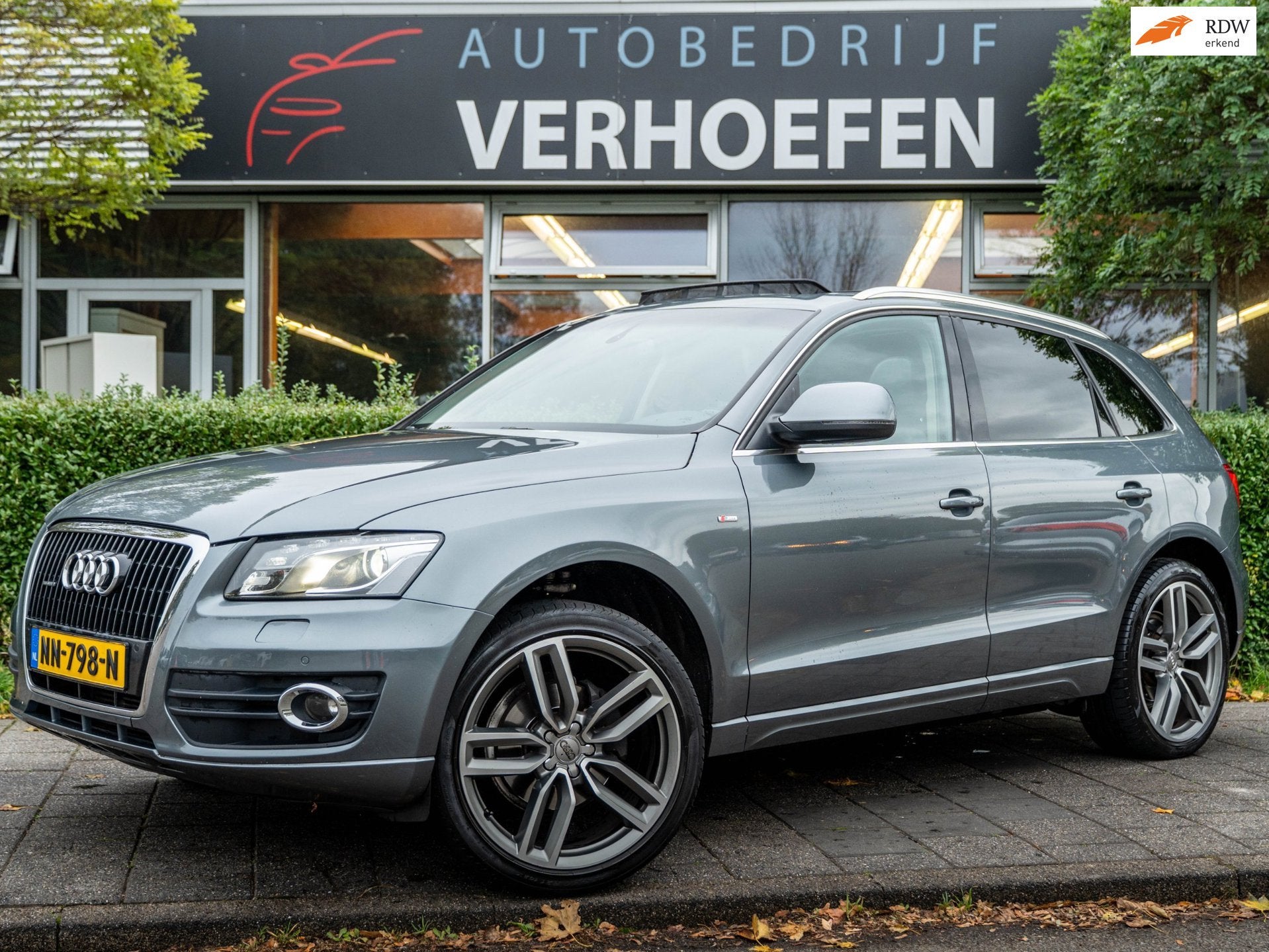 Audi Q5 2.0 TFSI QUATTRO PRO LINE S | FULL OPTION | PANORAMA, Auto's, Automaat, Gebruikt, Zwart, Leder