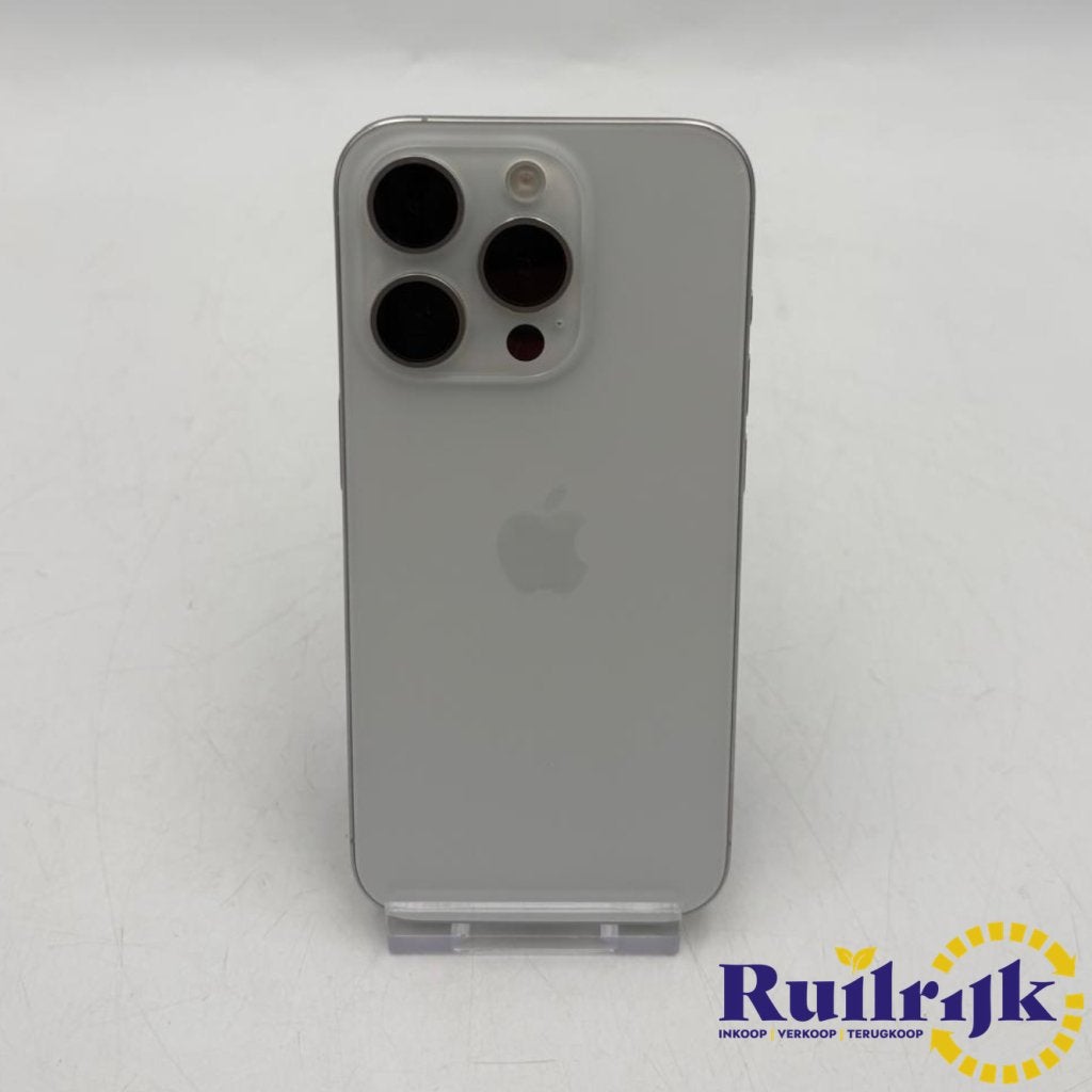 Apple iPhone 15 Pro 128Gb 88 Batterij - Met garantie, Apple, Zo goed als nieuw, Support@apple.com, One Apple Park Way
Cupertino, CA 95014
United States