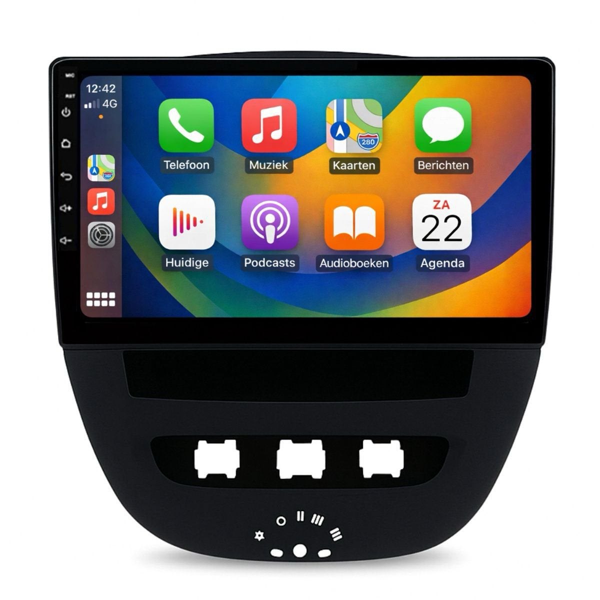 Toyota Aygo | Citroen C1| Peugeot 107 | Apple Carplay |, Auto diversen, Ophalen of Verzenden, Zo goed als nieuw