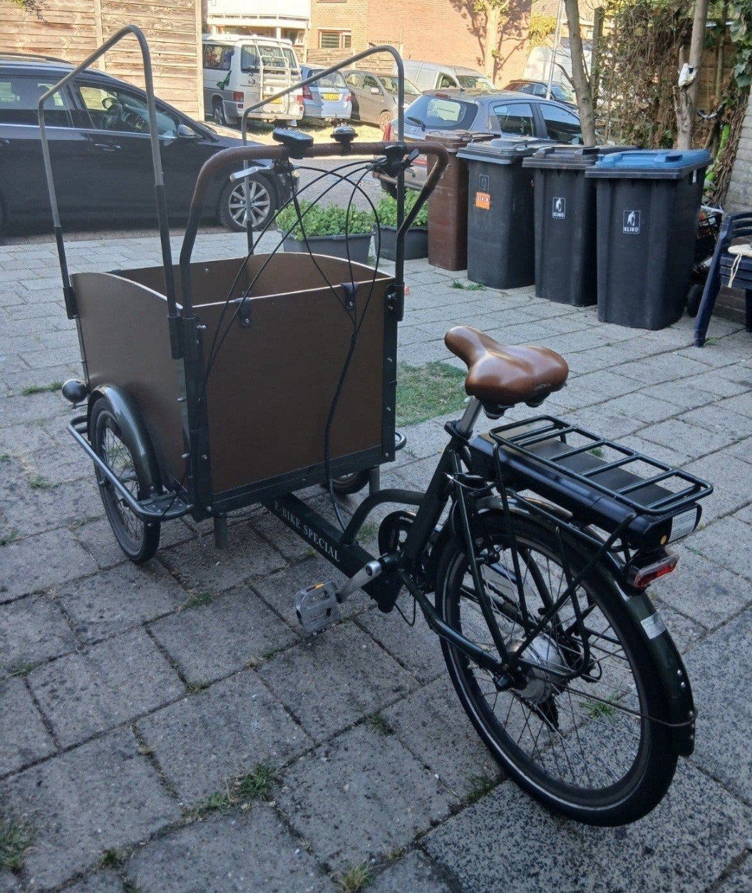 Elektrische bakfiets - Bieden vanaf 750 euro, Gebruikt, Elektrisch, 2 kinderen, Trommelrem