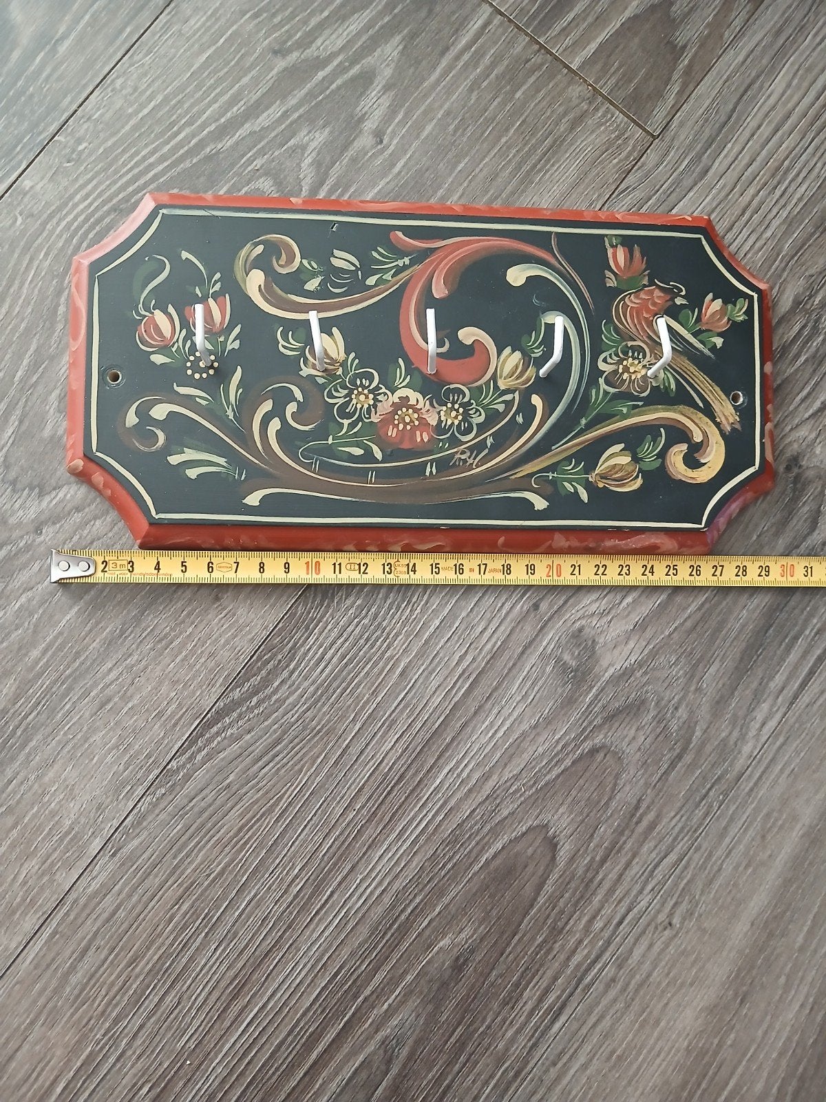 oud hindelooper kunst roosje Holland sleutelrekje, Ophalen