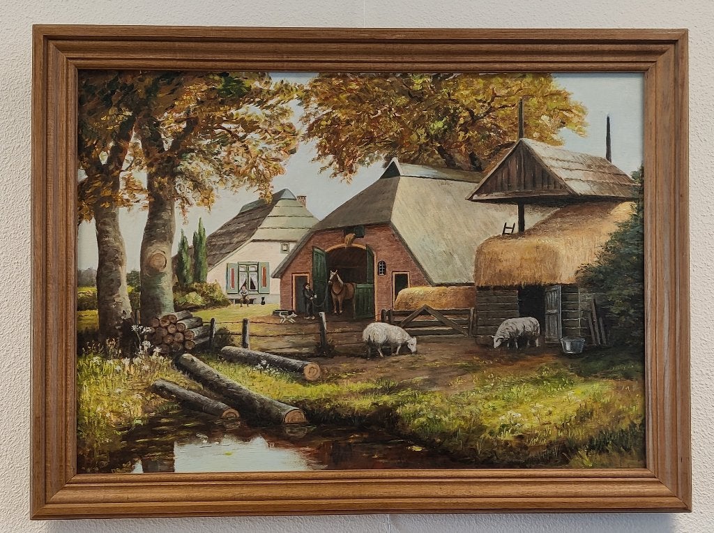 Hollands Boerenlandschap stijl Haagse School / Reint Withaar, Ophalen