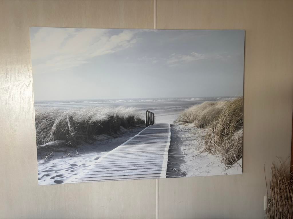 Schilderij op canvas, Ophalen