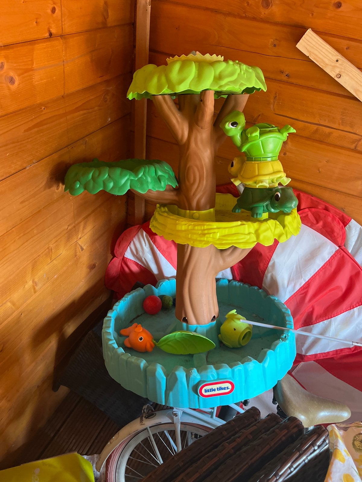 Little Tikes Kikker Water Speelgoed voor Tuin, Ophalen, Gebruikt