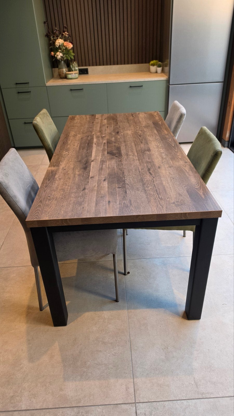Tafel 190 x 90 (4 tot 6 persoons, Lamulux), Ophalen, Rechthoekig, 150 tot 200 cm, 50 tot 100 cm