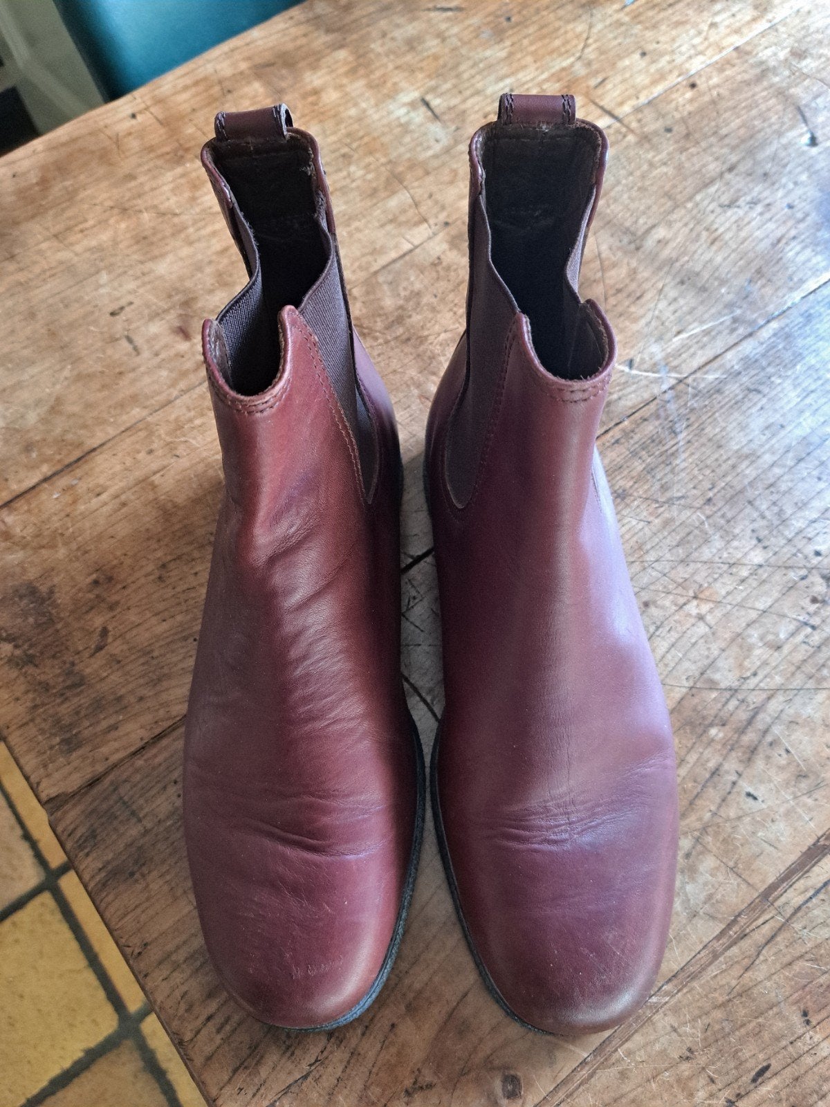 bruin leren Tod's enkellaarzen  40, Bruin, Boots, Ophalen of Verzenden, Tods