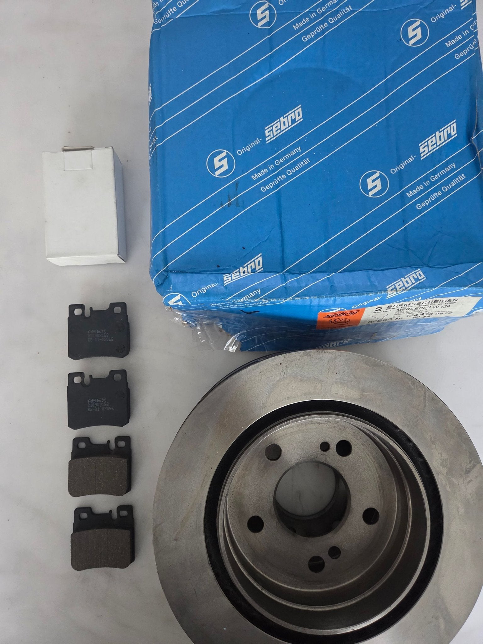 Set Sebro Remschijven met Remblokken Mercedes SLK R171, Auto-onderdelen, Sebro, -, Nieuw, Ophalen of Verzenden