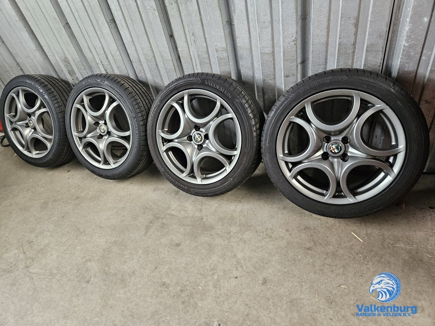 7mm! Originele Alfa Romeo Mito 4x98 velgen 17 inch 215/45R17, -, -, Banden en Velgen, 17 inch