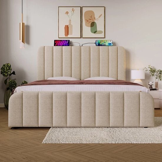 Linnen Bed – Slaapbed – Opbergbed – Boxspring – Ledikant, Corvance B.V., Verzenden, Nieuw, Corvancebol@gmail.com