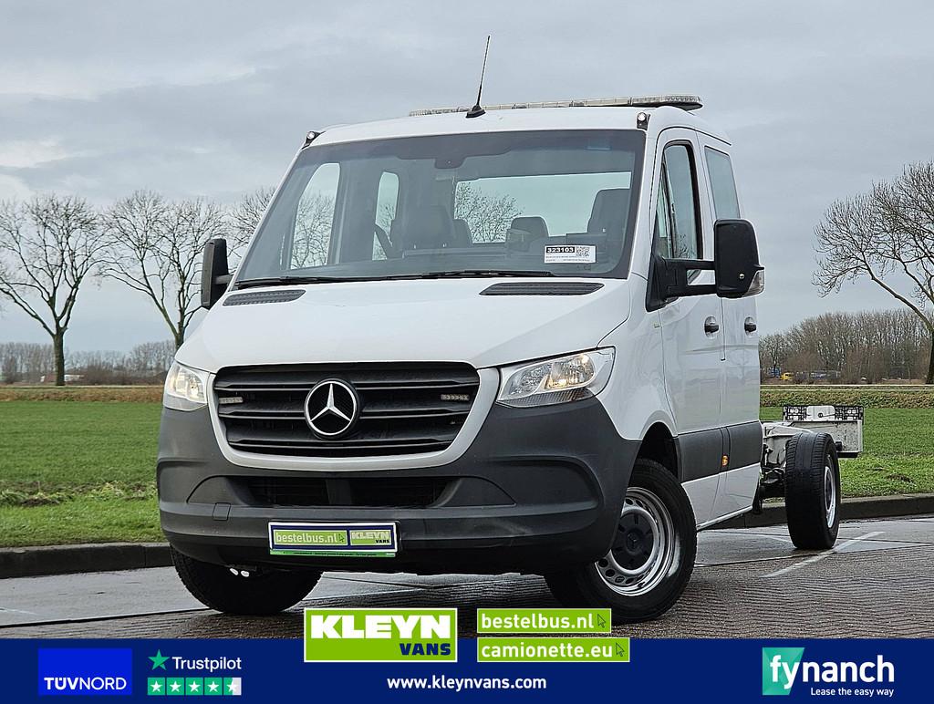 MERCEDES-BENZ SPRINTER 319 l3 chassis dub cab, Automaat, Gebruikt, Euro 6, 190 pk