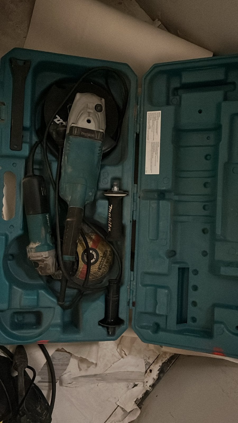 Makita haakse slijpers (groot en klein) met doos, Ophalen of Verzenden, Zo goed als nieuw