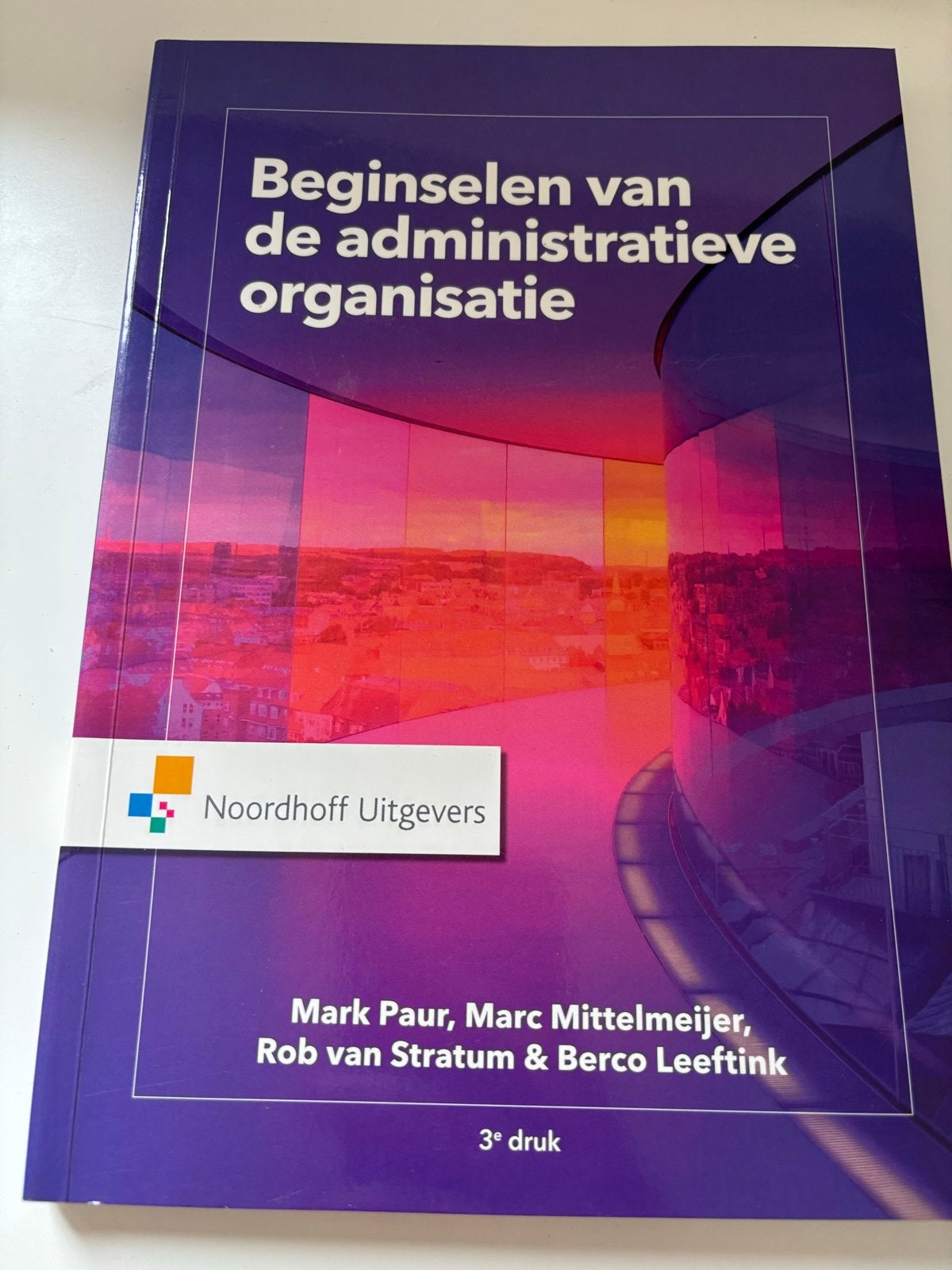 Beginselen van de administratieve organisatie 3e druk, Verzenden, Gamma, Zo goed als nieuw, HBO