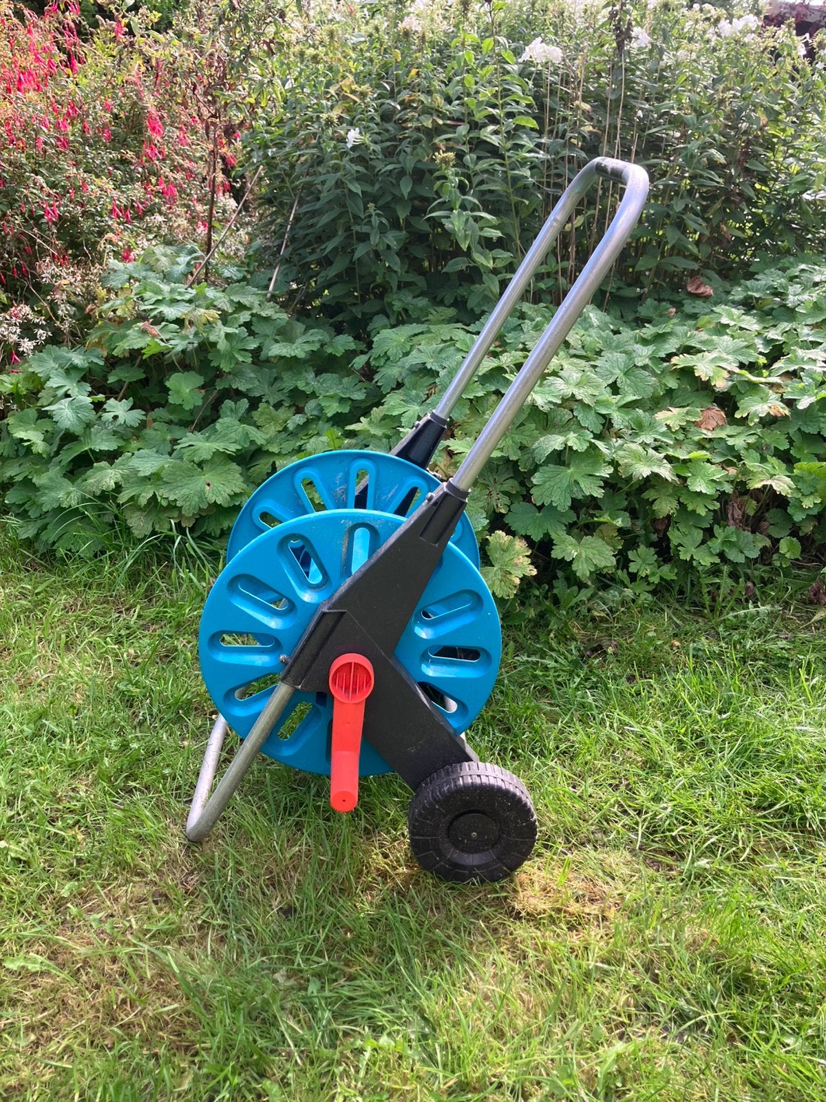 Tuinslangwagen tuinslang opbergen, Tuin en Terras, Ophalen, Gebruikt, Tuinslang