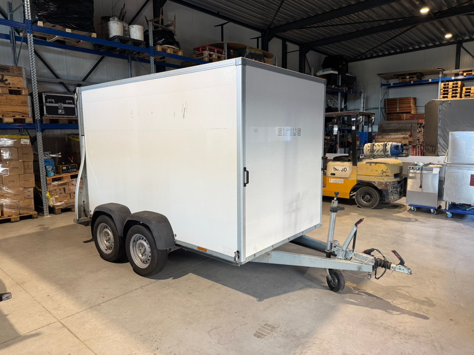 Sirius dichte / gesloten aanhanger, tandem aanhangwagen 2019, Ophalen, Gebruikt, Sirius, Nb