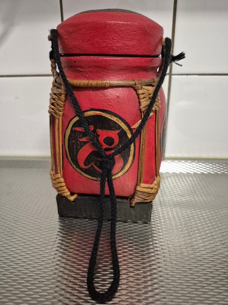 Thais rijstmandje, Ophalen of Verzenden, Zo goed als nieuw, Natuurlijk materiaal, Oosters